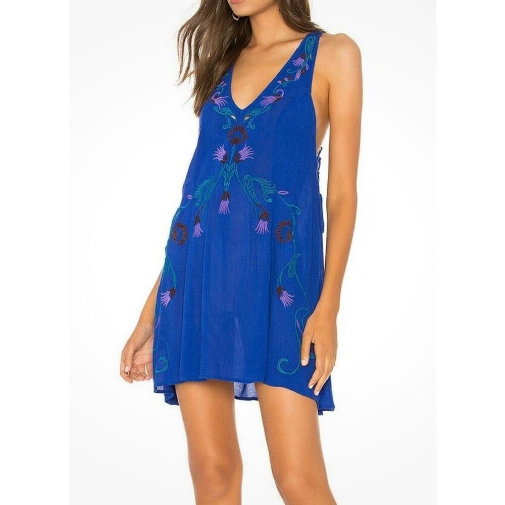 Free People Adelaide Festival Embroidery Dress